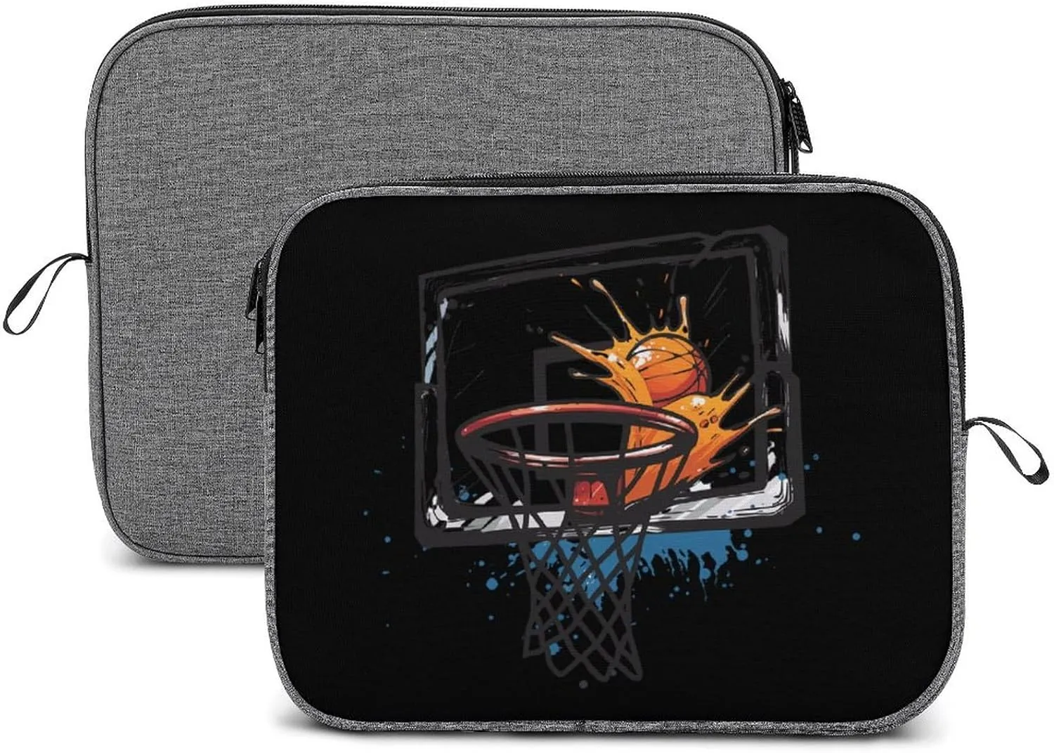 Player Basketball Slam Dunk Laptop Bag Protective Laptop Sleeve Bag Briefcase Carrying Case Handbags for Men Women