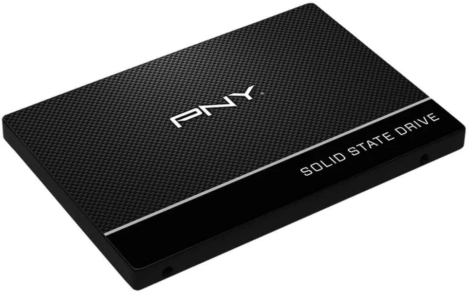 PNY CS900 1TB 3D NAND 2.5" SATA III Internal Solid State Drive (SSD) - (SSD7CS900-1TB-RB) & SABRENT 3.5 Inch to x2 SSD / 2.5 Inch Internal Hard Drive Mounting Kit