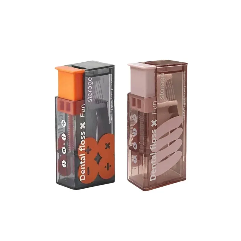 Portable pop-up toothpick box
