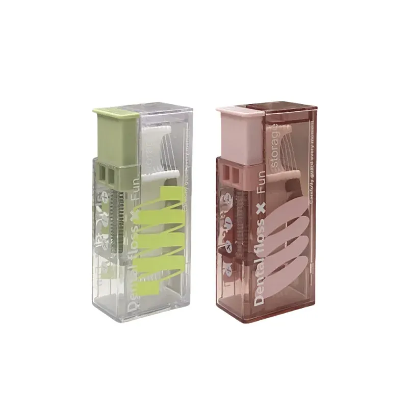 Portable pop-up toothpick box