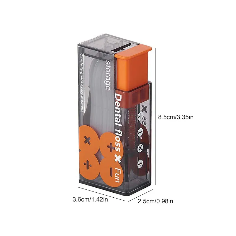 Portable pop-up toothpick box