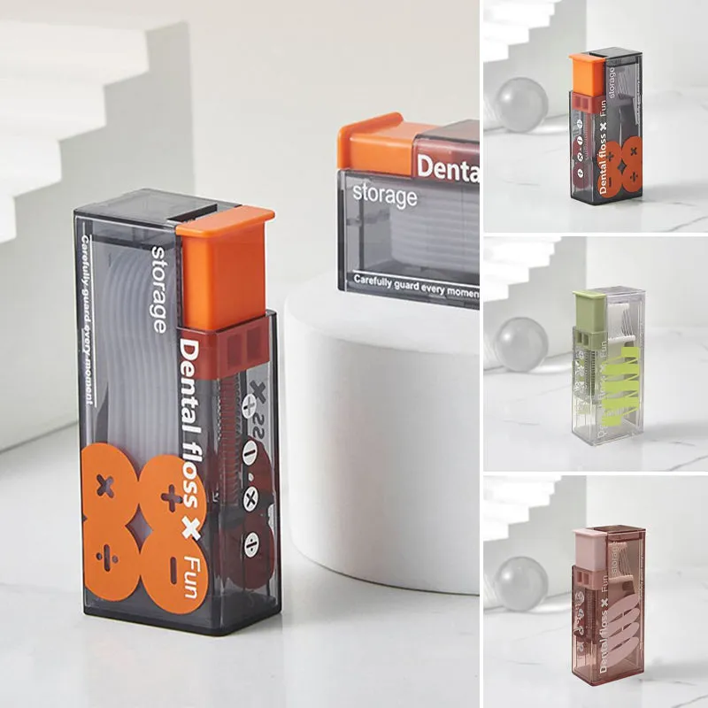 Portable pop-up toothpick box