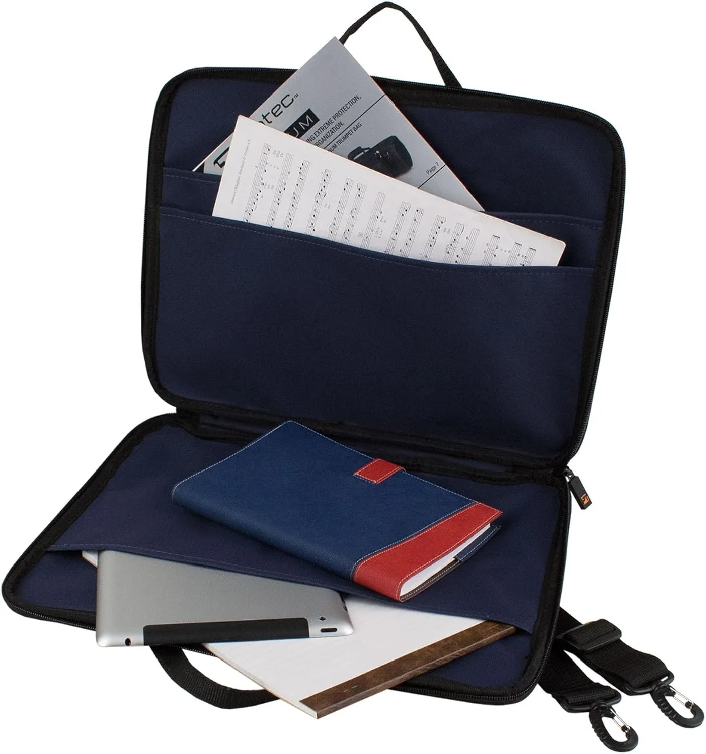 Protec Slim Portfolio Bag, Blue (P5BX), Fits up to 10.5 x 15" paper