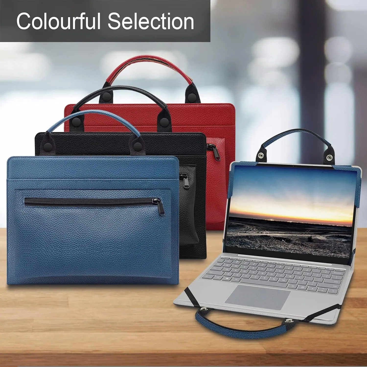 Protective Case and Portable Bag for 11.6" Lenovo ThinkPad & Yoga 11e (3rd-5th Gen) & Chromebook 11e (3rd-4th Gen), Blue