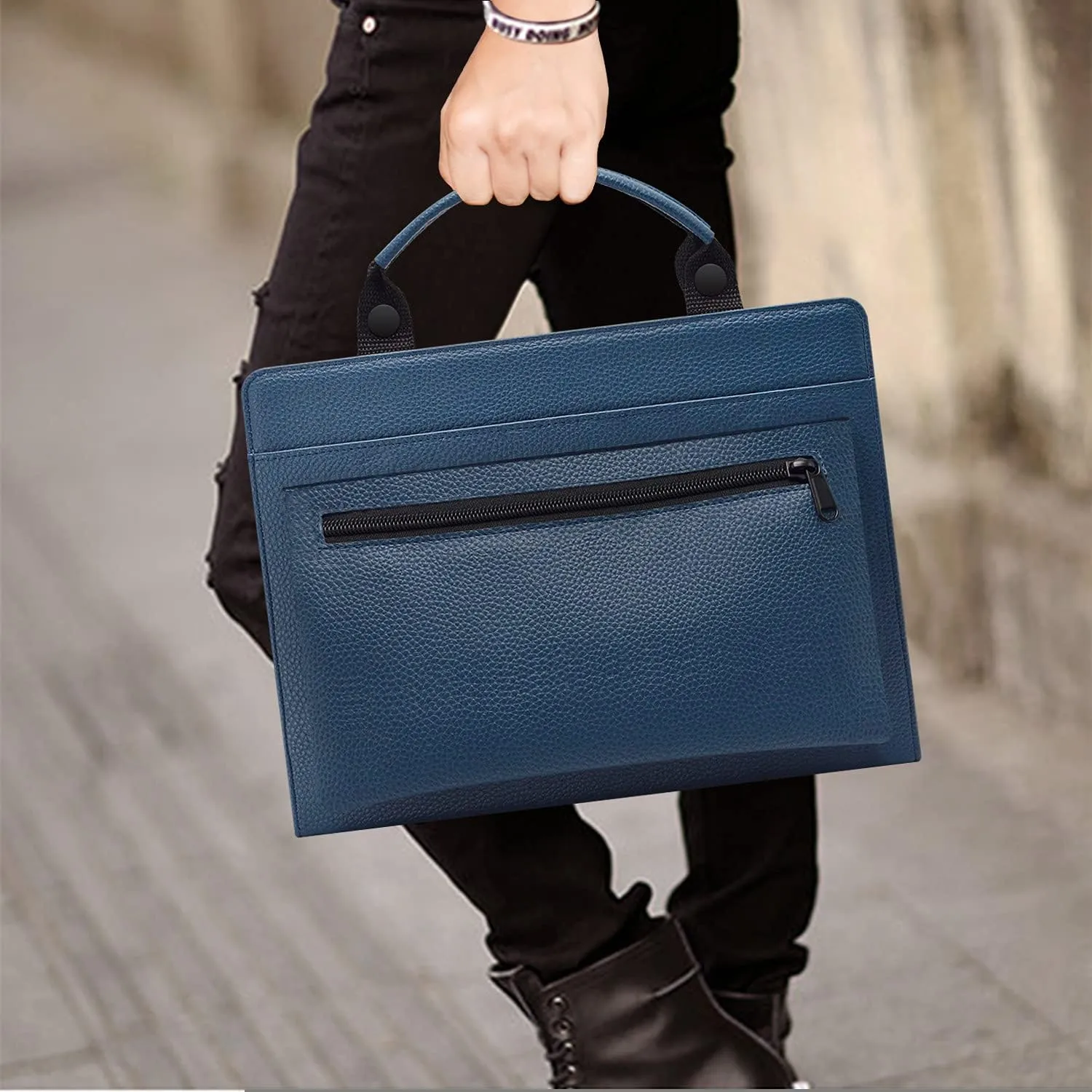 Protective Case and Portable Bag for 11.6" Lenovo ThinkPad & Yoga 11e (3rd-5th Gen) & Chromebook 11e (3rd-4th Gen), Blue