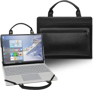 Protective Case   Portable Bag for 15.6" Samsung Galaxy Book Ion 15 NP950XCJ/Galaxy Book Flex 15 NP950QCG & HP Envy x360 15-ewXXXX 15-eeXXXX 15-edXXXX 15-esXXXX 15-euXXXX/Spectre x360 15-ebXXXX,Black