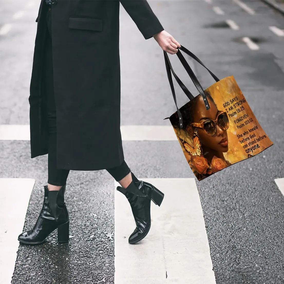PU Leather Tote Bag for Women - Large Purses Handbags Top Handle Ladies Shoulder Bag with Zipper for Work Travel