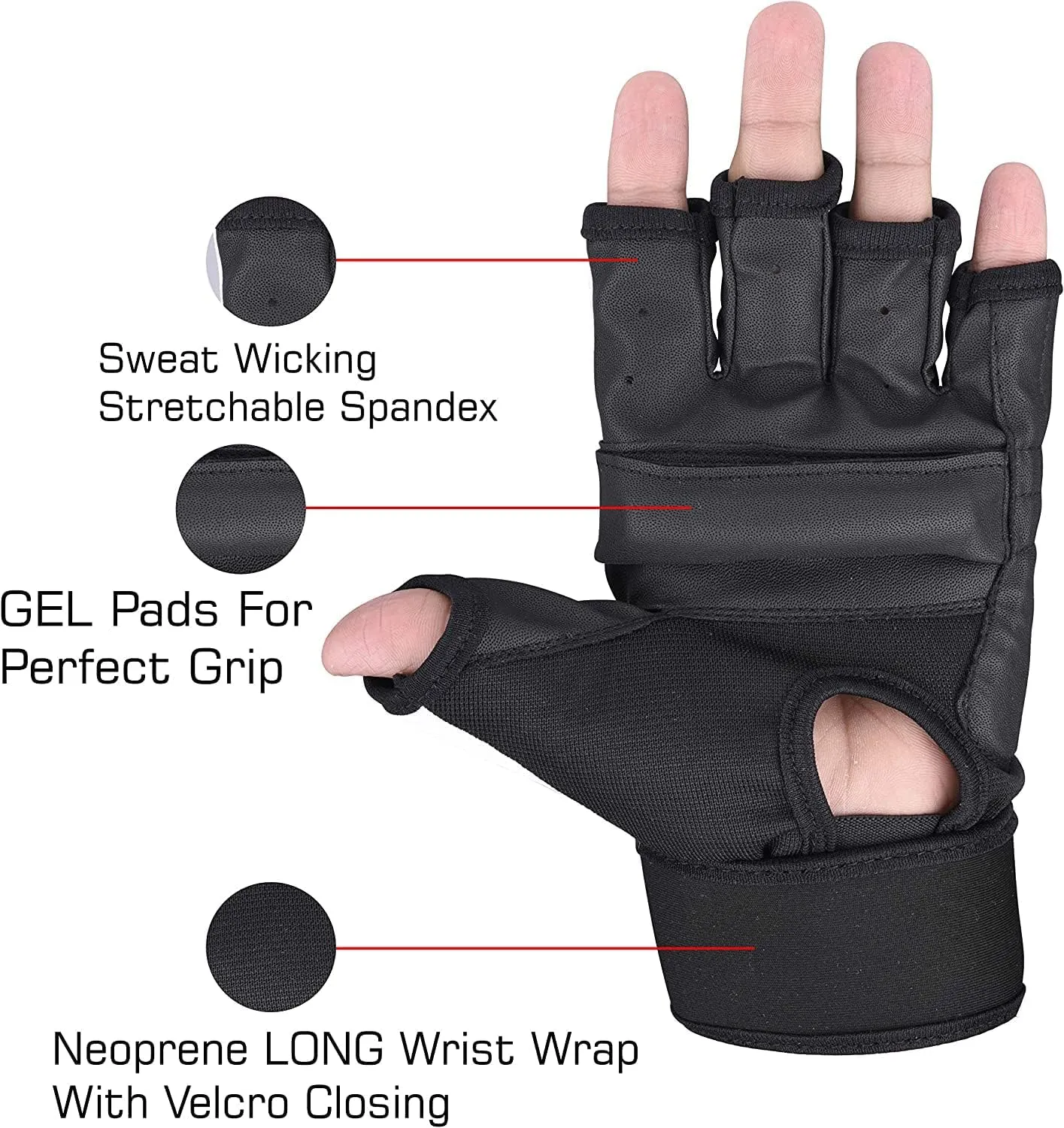 Punch Bag Boxing Gloves Karate Mitts MMA Body Combat Taekwondo Training Martial Art Fighting Grappling Muay Thai