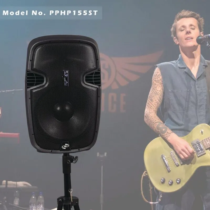 Pyle PPHP155ST Wireless Portable Bluetooth PA Speaker System
