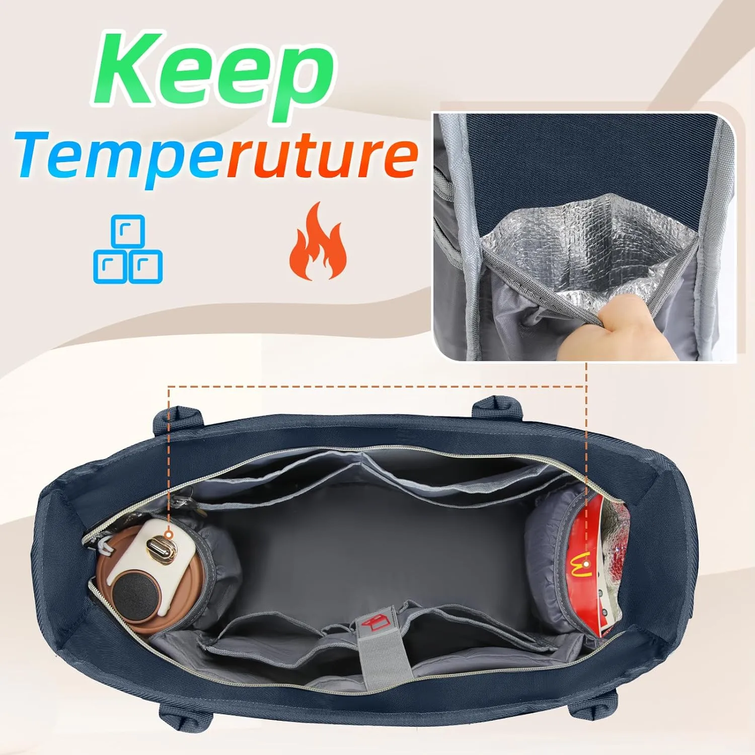 RAINSMORE Laptop Bag for Women 15.6 Inch Work Teacher Tote Nurse Bag Professional Laptop Tote Computer Messenger Shoulder Bags Large Handbag Business Office Work Briefcase
