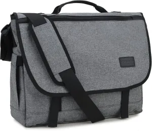 RAVUO Messenger Bag for Men, Water Resistant Lightweight Satchel 15.6 17 Inch Laptop Bags Shoulder Bookbag