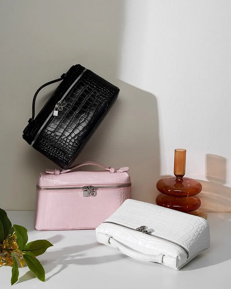 Rejolly Crossbody Bag for Women Small Top-Handle Pouch Purse Designer Shoulder Handbag Quiet Luxury Leather Trendy Purse