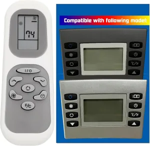 Replacement Remote Control for Zibro Portable Air Conditioner P726