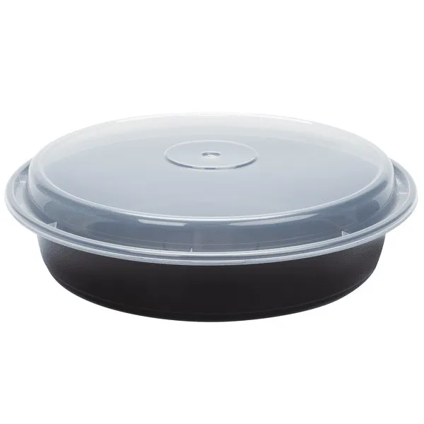RitePak - 9", 48 Oz Round Container Combo - RPMC0948BE