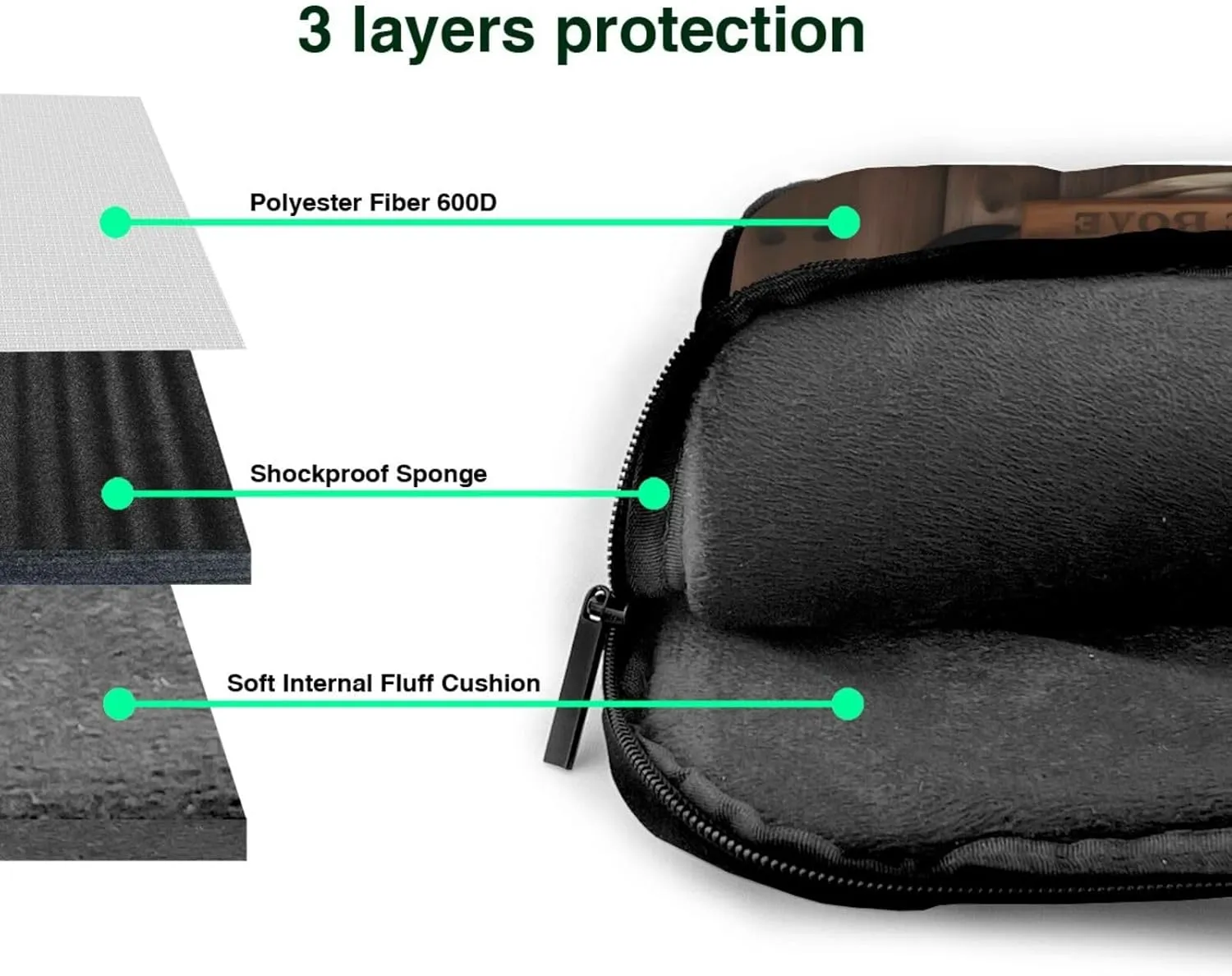 Rustic Lodge Bear Prints Laptop Bag - with Soft Interior, Multiple Pockets - Ideal for Men, Travel and Business