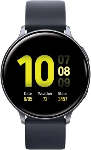 Samsung Galaxy Watch Active2 (40mm) Aqua Black, US Version (Renewed)