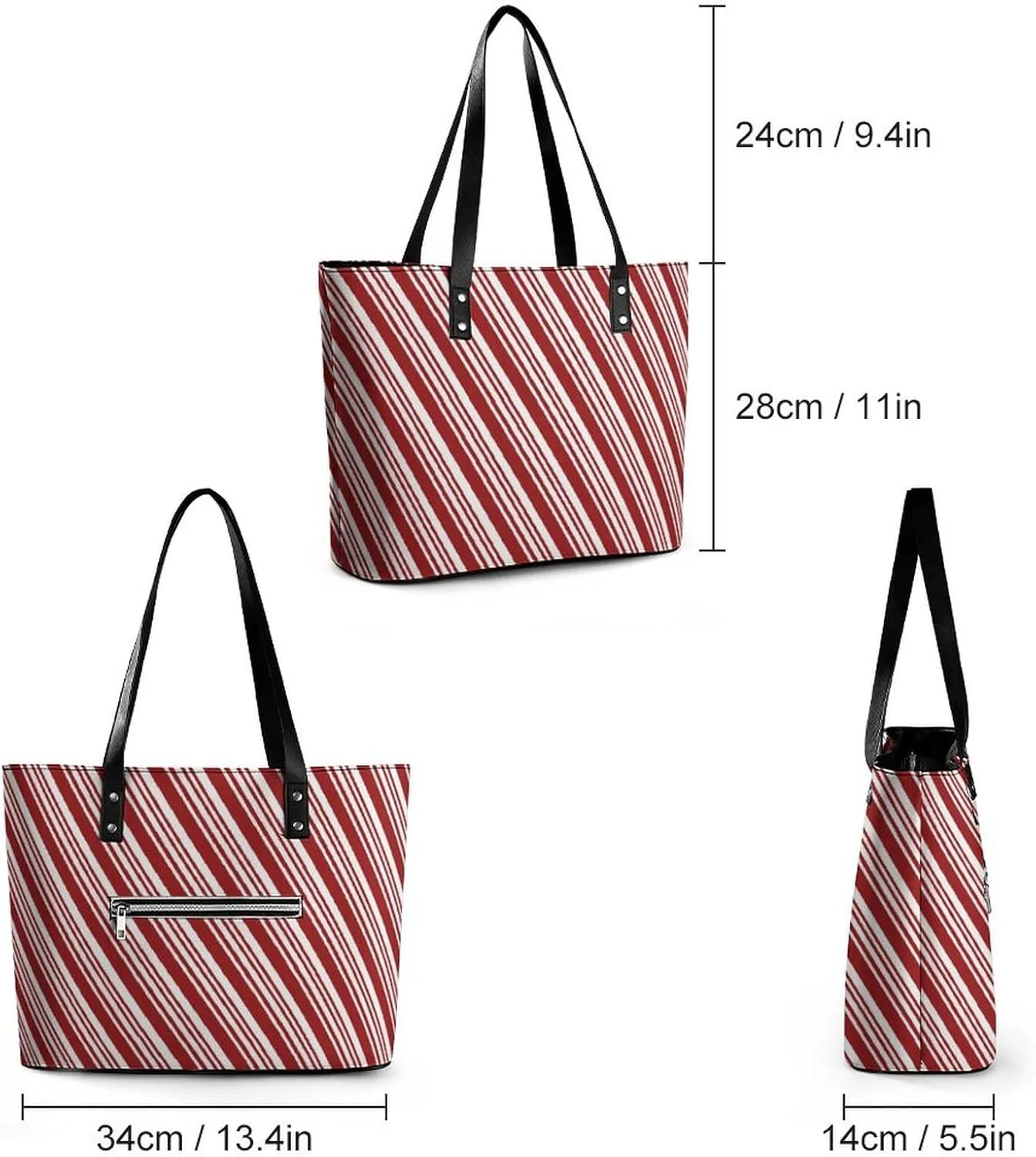 Scottish Clan Home Hume Large Capacity Portable Leather Handbag