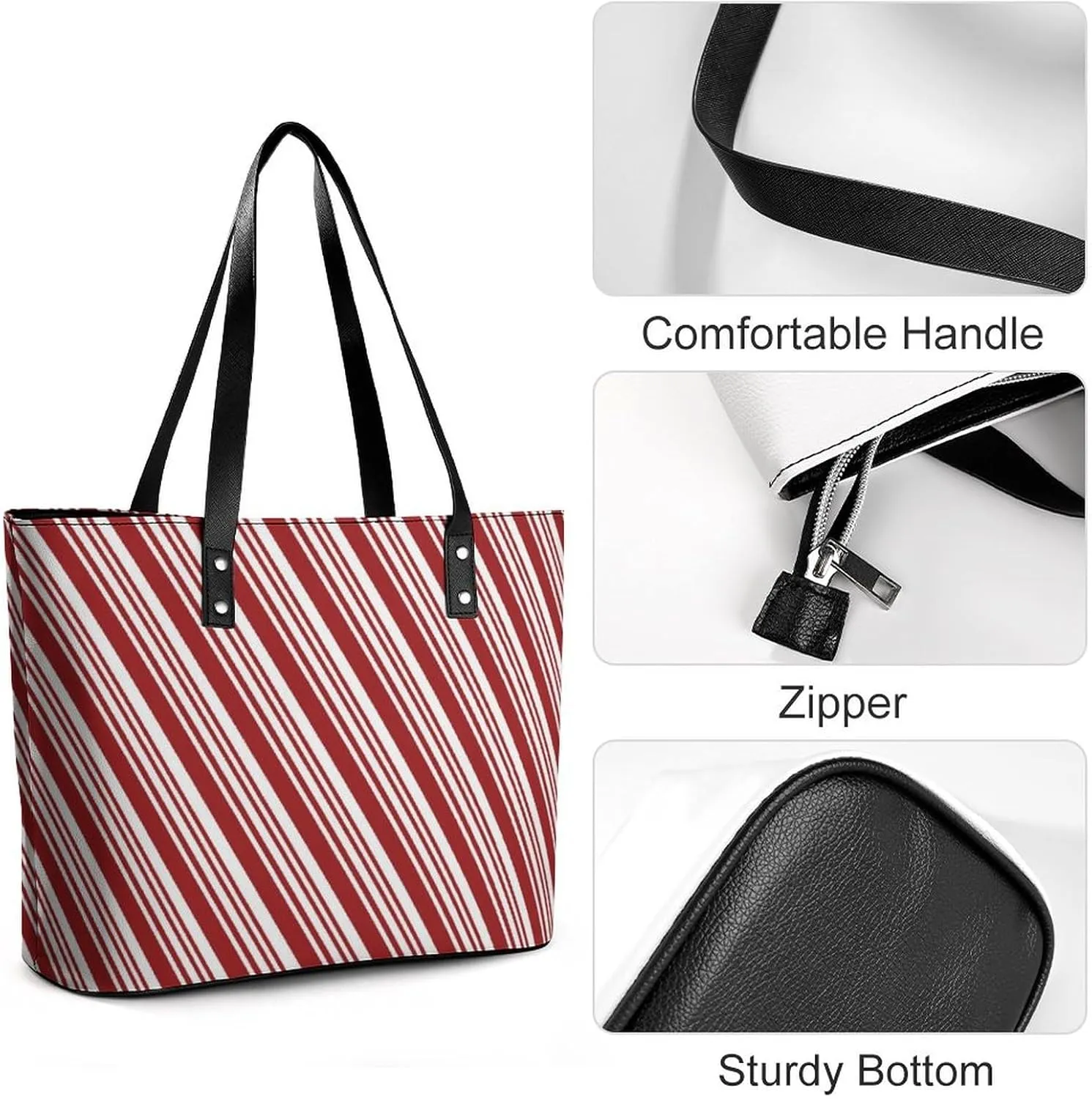 Scottish Clan Home Hume Large Capacity Portable Leather Handbag