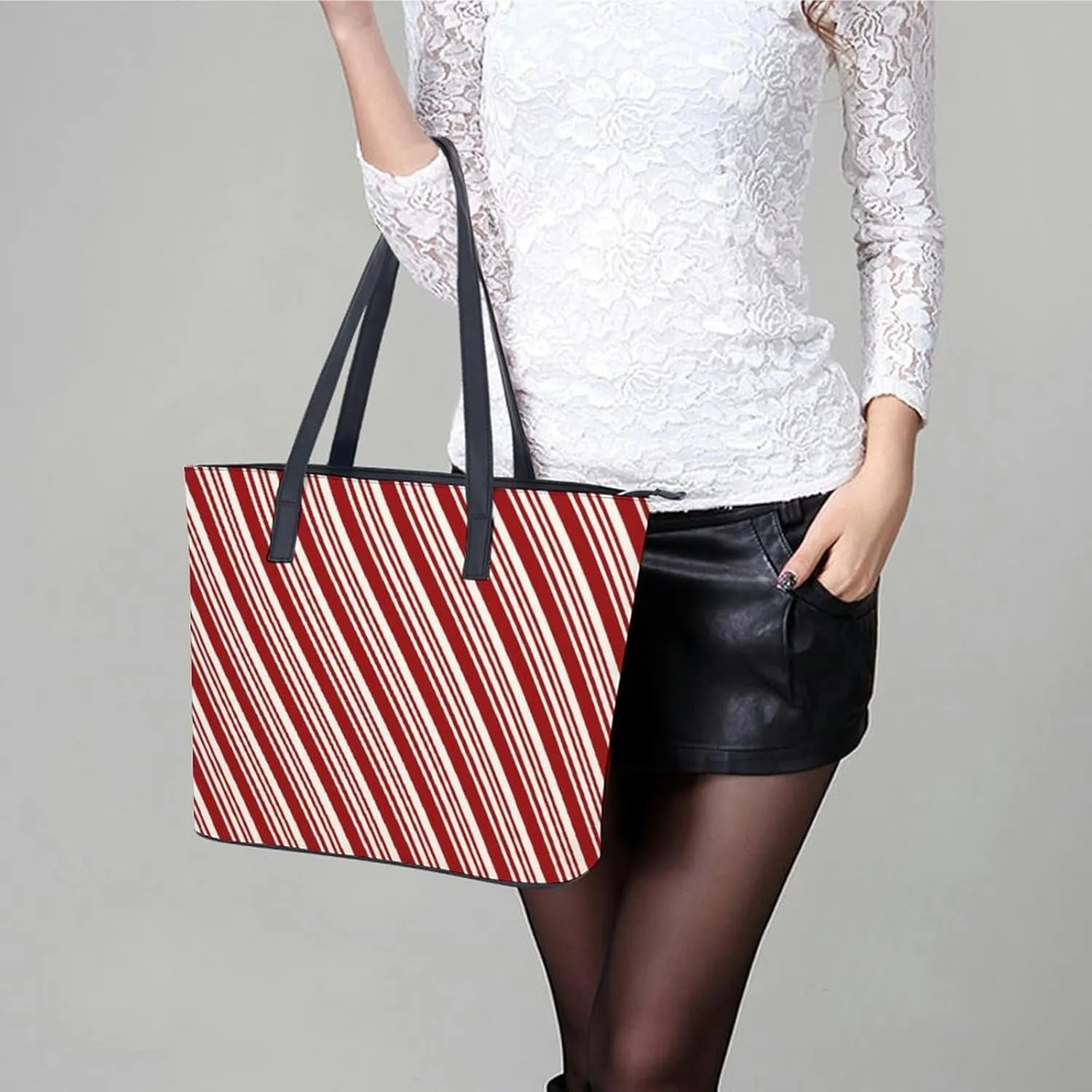 Scottish Clan Home Hume Large Capacity Portable Leather Handbag