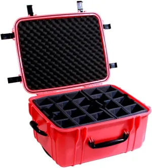 Seahorse SE-1220D Protective Wheeled Case with Adjustable Divider Tray
