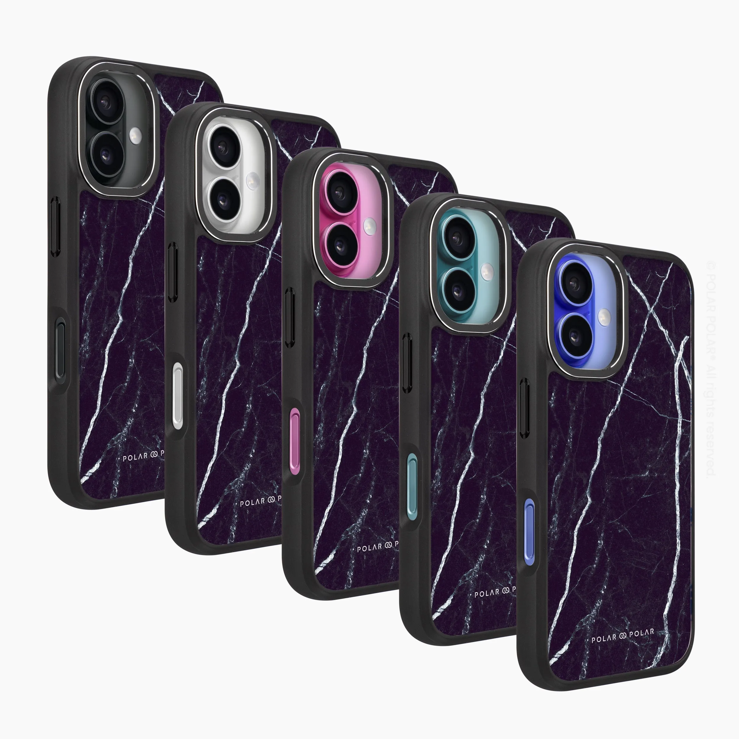 Secret Dark - iPhone 16 Frosted Black Bumper MagSafe Case