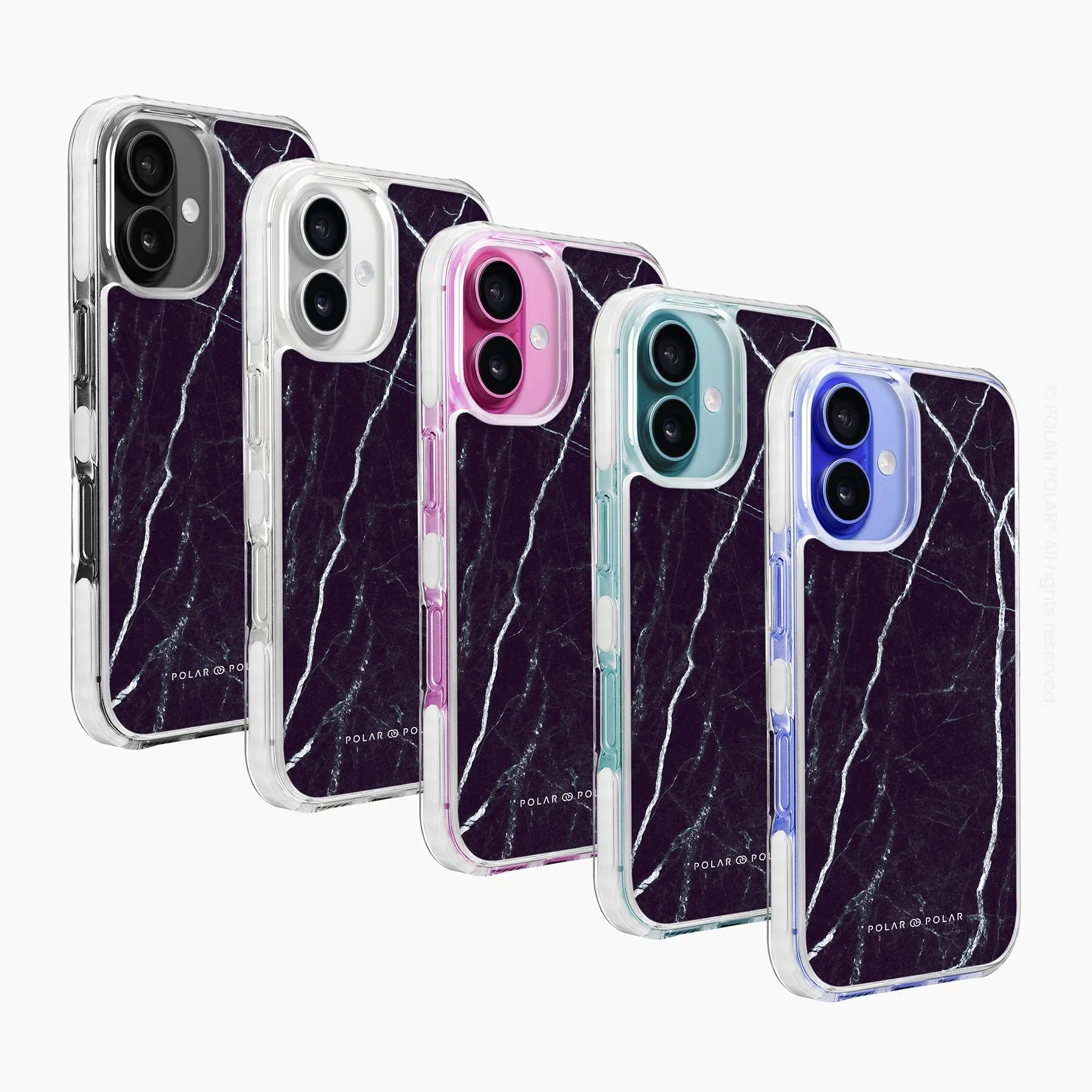 Secret Dark - iPhone 16 Plus Clear Bumper MagSafe Case