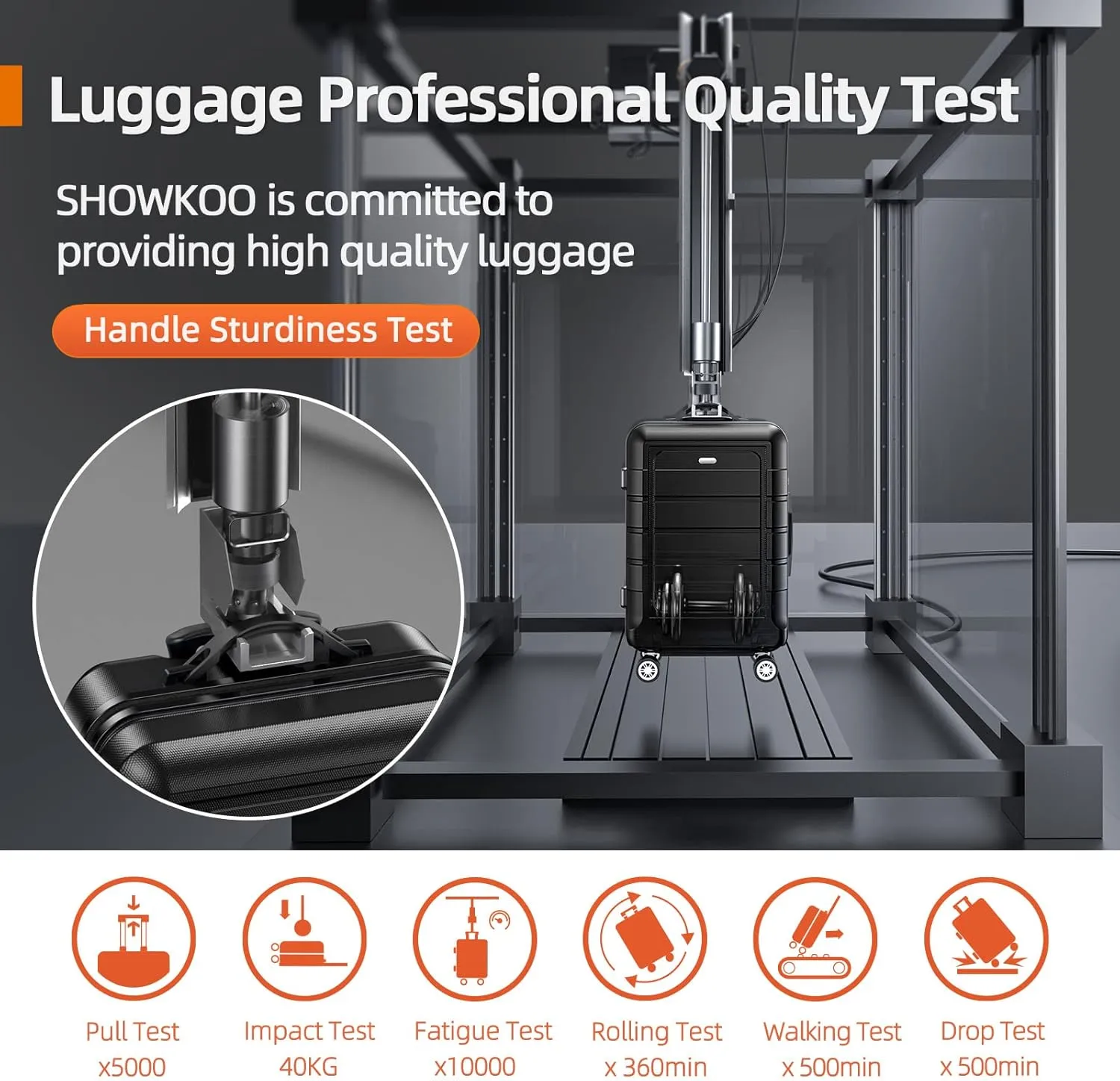 SHOWKOO Travel, Black, 20in24in28in