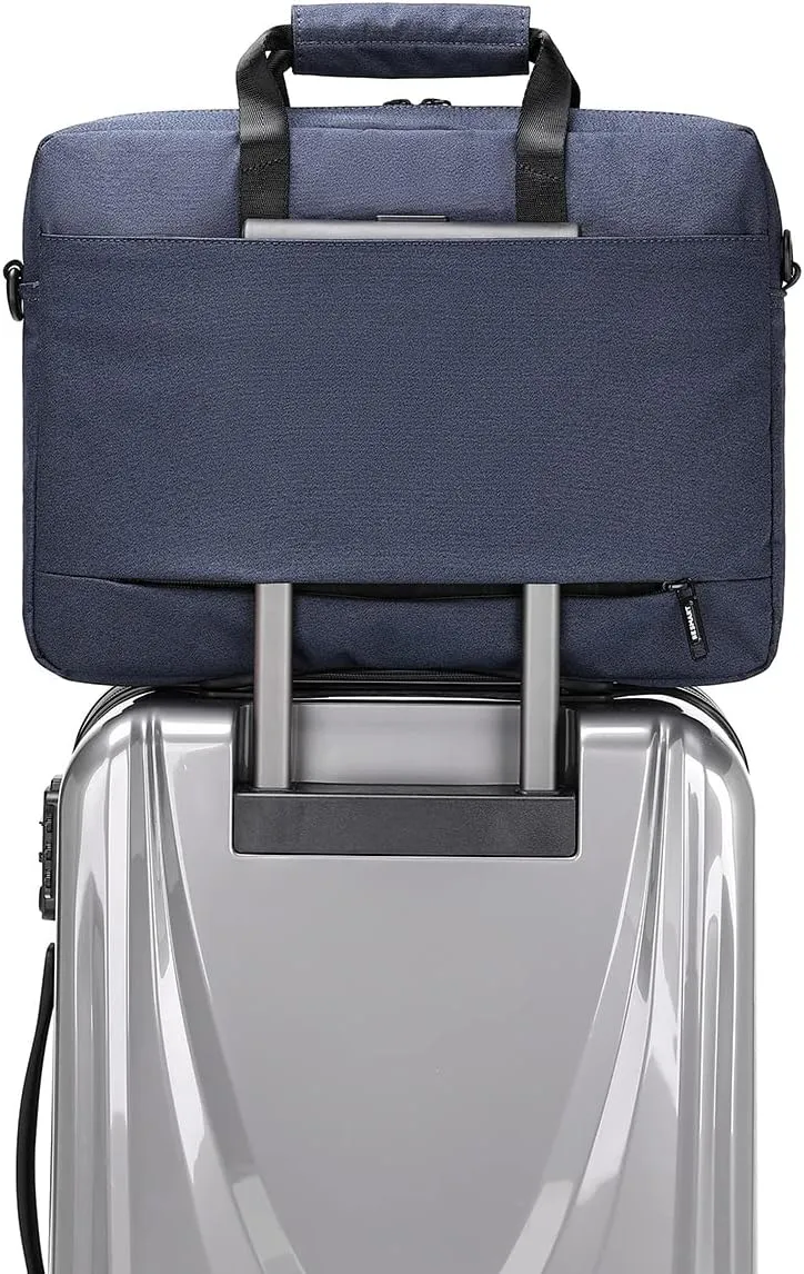 Slim Laptop Bag 15.6 Inch Laptop Briefcase for Women & Men, Waterproof Shoulder Bags