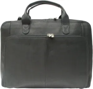 Slim Modern Portfolio, Black, One Size