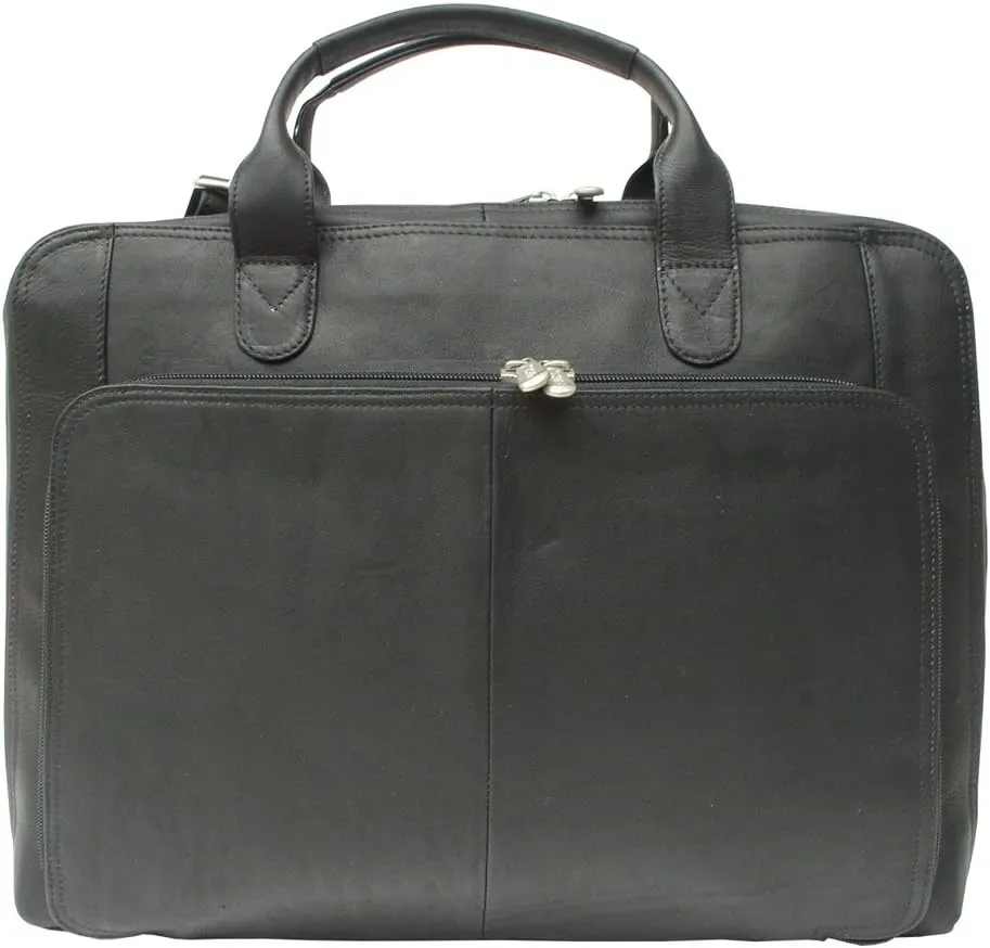 Slim Modern Portfolio, Black, One Size