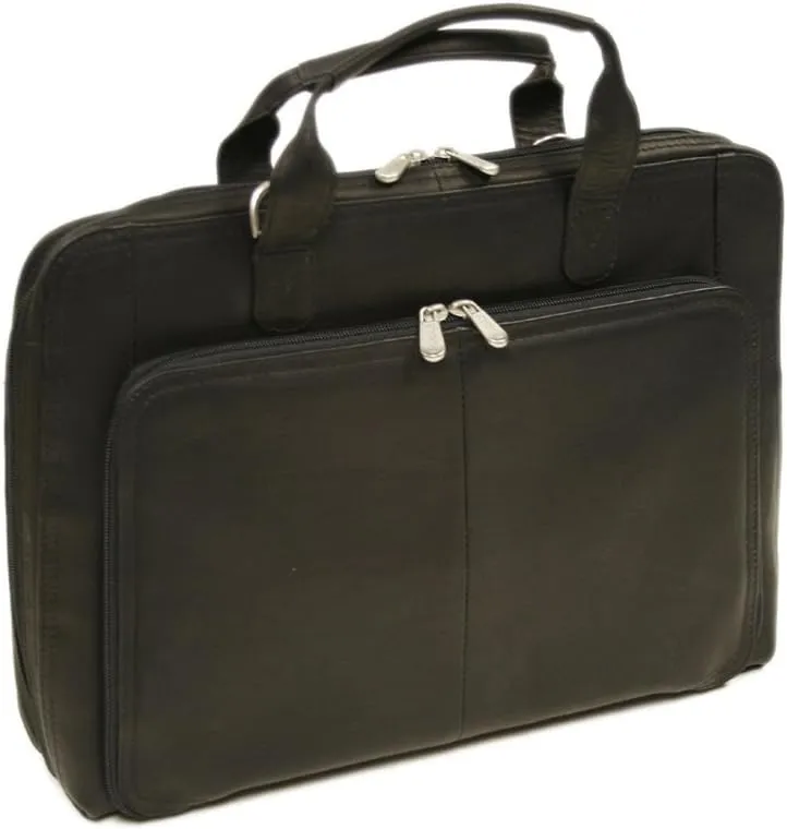 Slim Modern Portfolio, Black, One Size