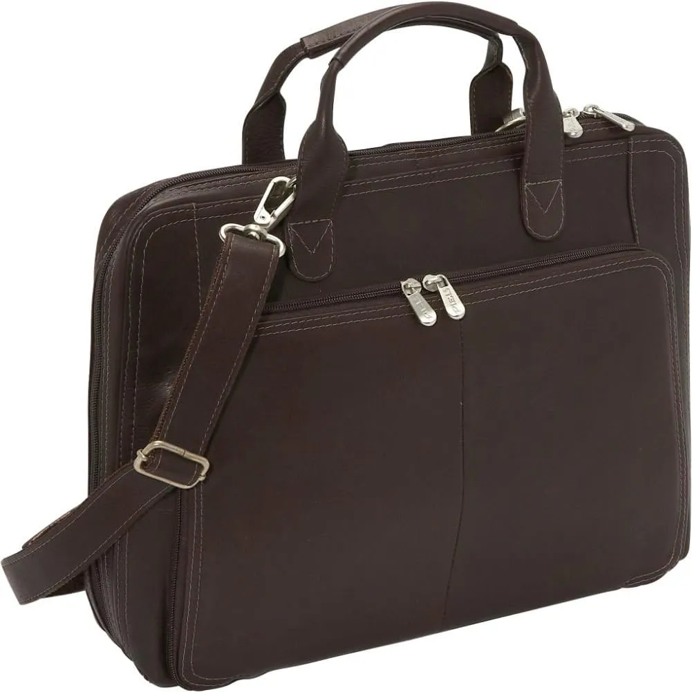 Slim Modern Portfolio, Chocolate, One Size