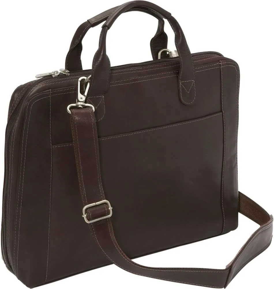 Slim Modern Portfolio, Chocolate, One Size