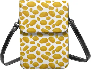 Small Crossbody Bags for Women, Leather Potato Cute Cell Phone Cross Body Bag Wallet Purses