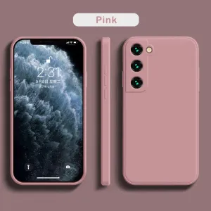 Soft Liquid Silicone Case For Samsung Galaxy