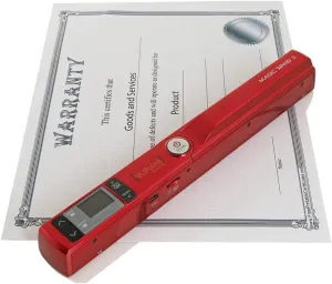 Solutions Magic Wand 2 Portable Scanner (PDS-ST441R-VP) - RED