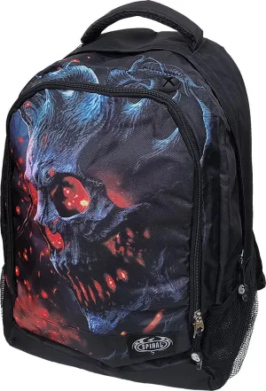 Spiral - Death Embers - Back Pack - With Laptop Pocket - L