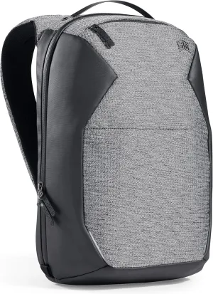 STM Myth 18L Laptop Backpack - Durable, Stylish, and Laptop Backpack with Pockets - Fits 15-Inch Laptop and 16-Inch MacBook Pro with Laptop Protection - Granite Black (stm-117-186P-01)