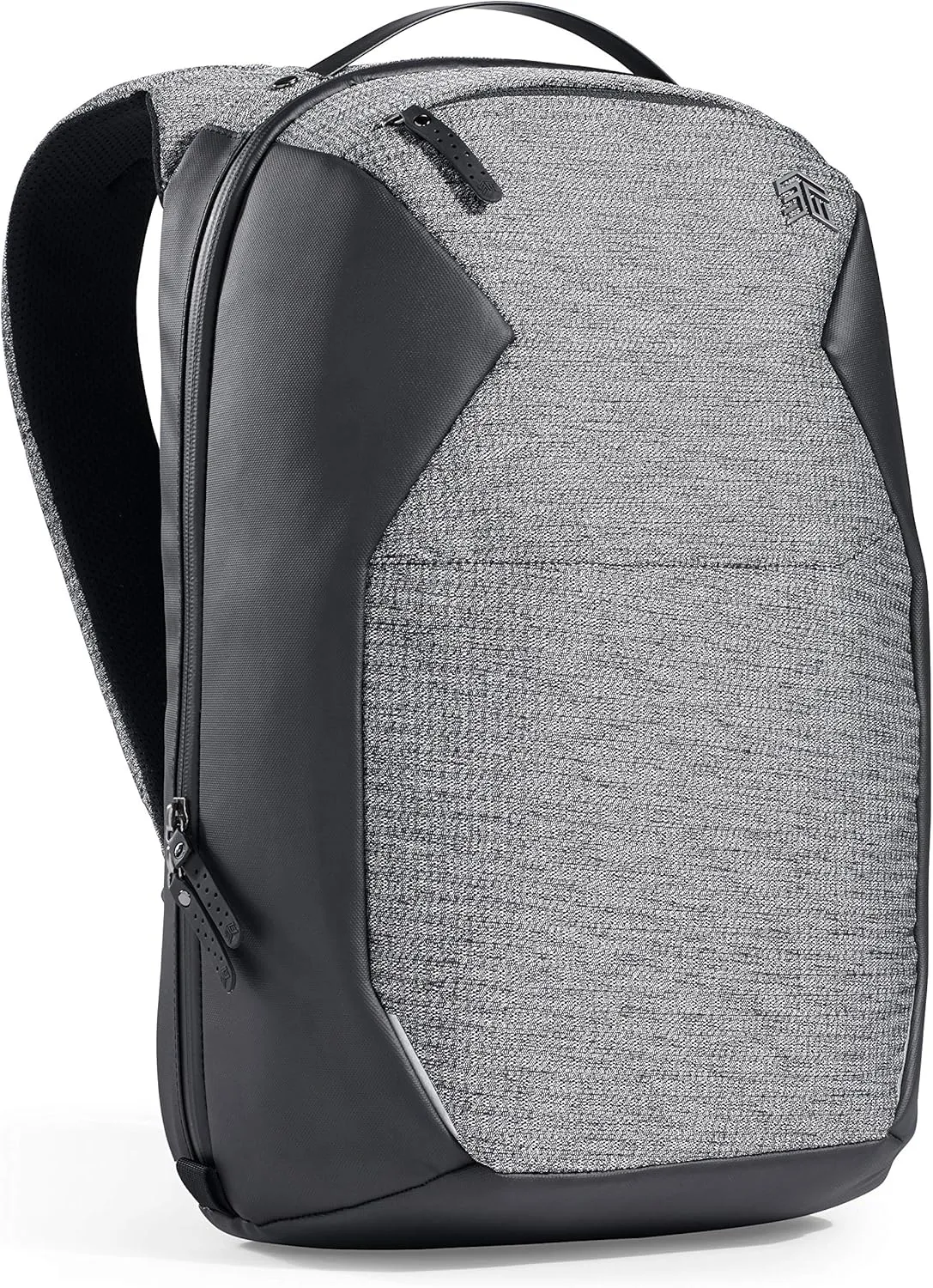 STM Myth 18L Laptop Backpack - Durable, Stylish, and Laptop Backpack with Pockets - Fits 15-Inch Laptop and 16-Inch MacBook Pro with Laptop Protection - Granite Black (stm-117-186P-01)