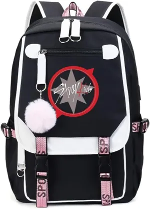 Stray Kids Backpack Merch, Stray Kids Book Bag Casual Backpack