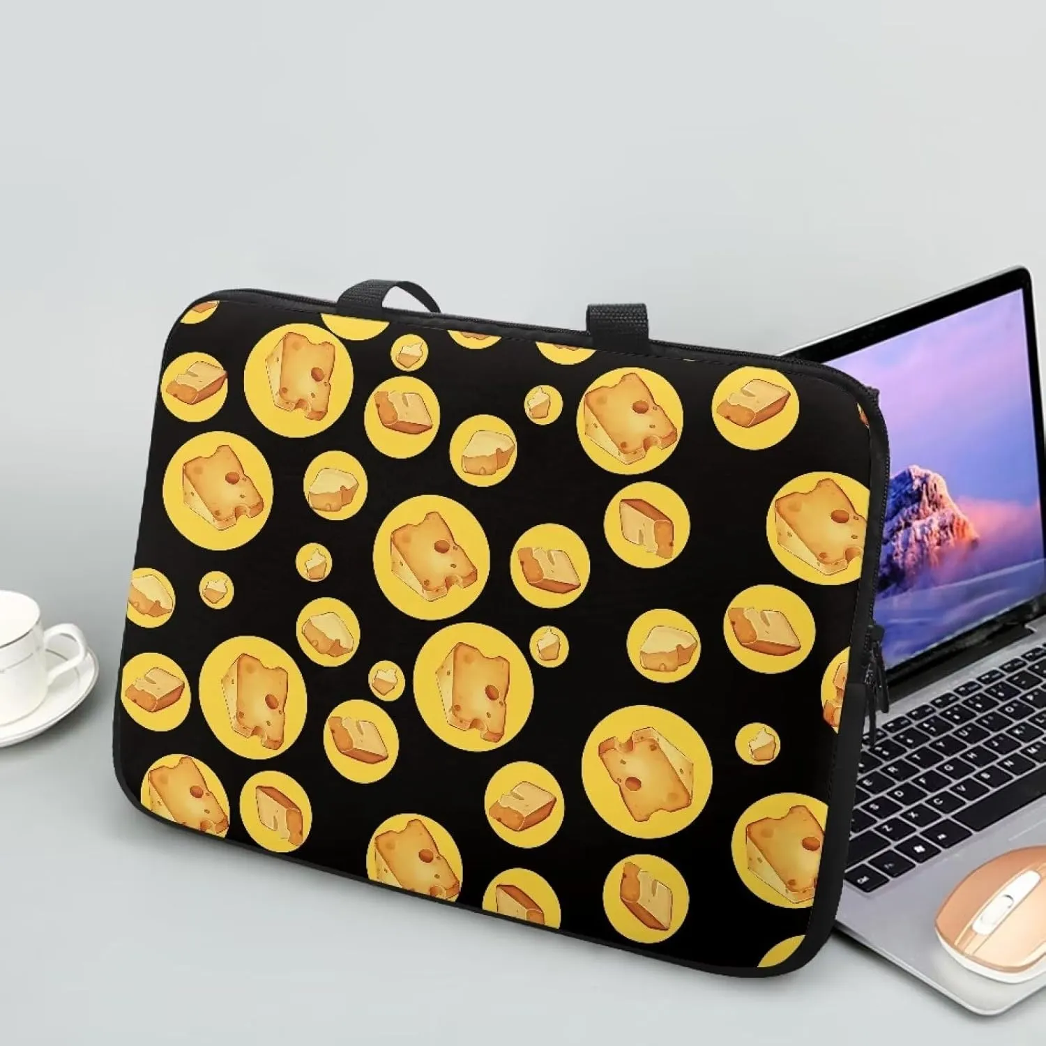 Stylish Laptop Tote Bag for 10-17 inch Notebook,Mens Laptop Carrying Case Laptop Sleeve Bag