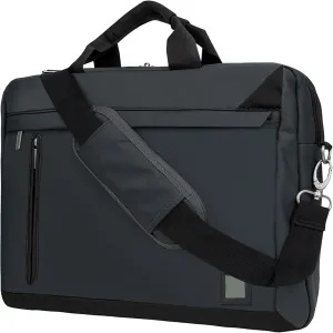 SUMAC 15.6 Inch Protective Laptop Tablet Shoulder Bag Side Opening for Business Trip, Casual or Office, Water Proof Fabric