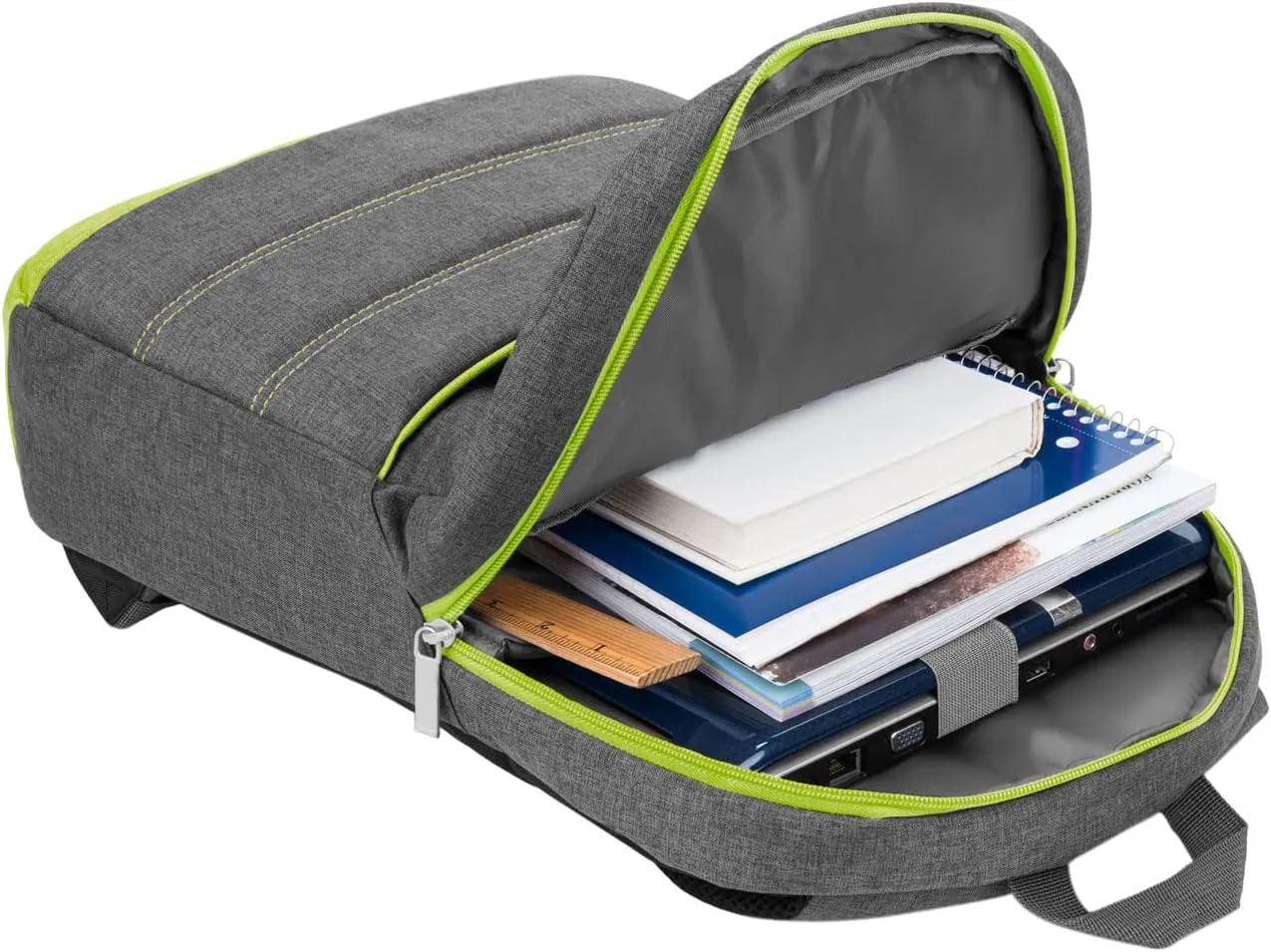 sumac travel friendly 15" laptop backpack with front accessory pocket and side pouch for 15" macbook air/pro m1/m2
