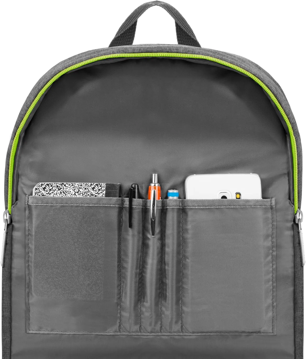 sumac travel friendly 15" laptop backpack with front accessory pocket and side pouch for 15" macbook air/pro m1/m2