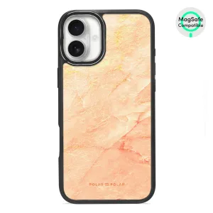 Sunset - iPhone 16 Plus Frosted Black Bumper MagSafe Case