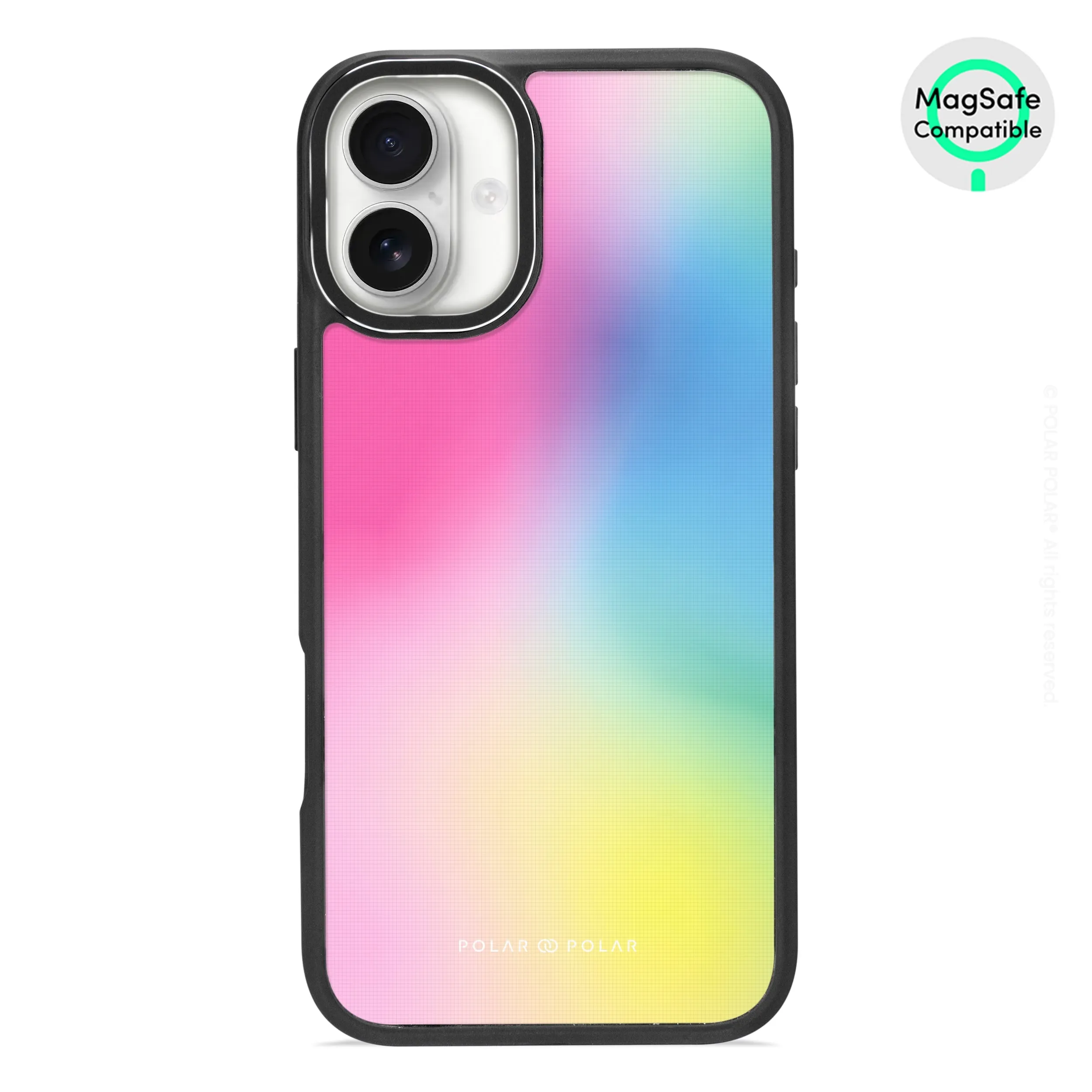 Sweet Dream Holo - iPhone 16 Plus Frosted Black Bumper MagSafe Case
