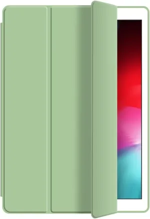 Tablet Cases Smart Tablet Cover Case Compatible with OPPO Pad Air 10.3 inch,Tri-Fold Slim Tablet Case Shockproof Honeycomb TPU Case with Rugged Stand Auto Wake/Sleep Tablet PC Case(Matcha Green)