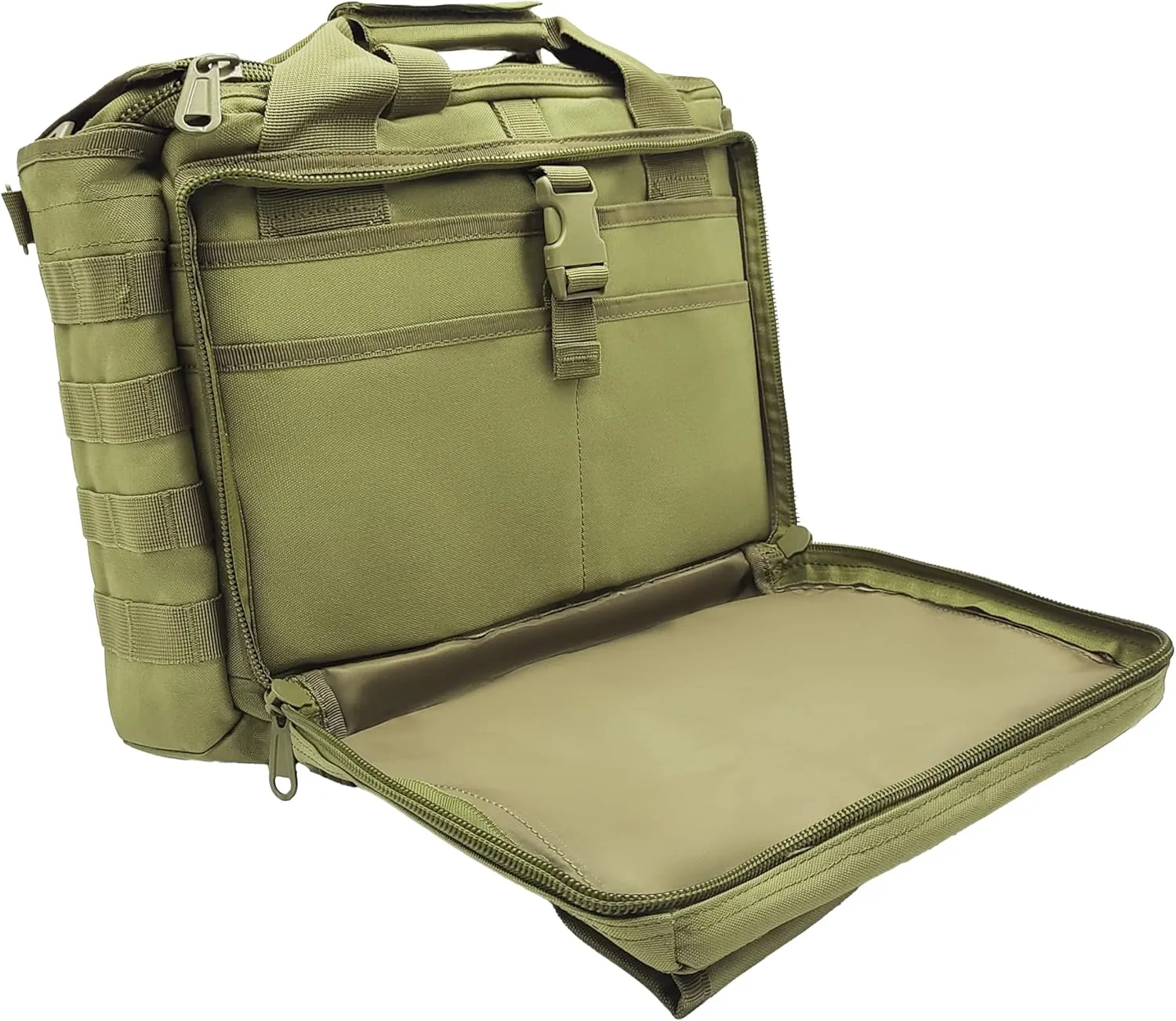 TaktZeit Military Briefcase 15.6Inch Tactical Laptop Messenger Bag Laptop for Hiking, Cycling, Camping and Daily Use