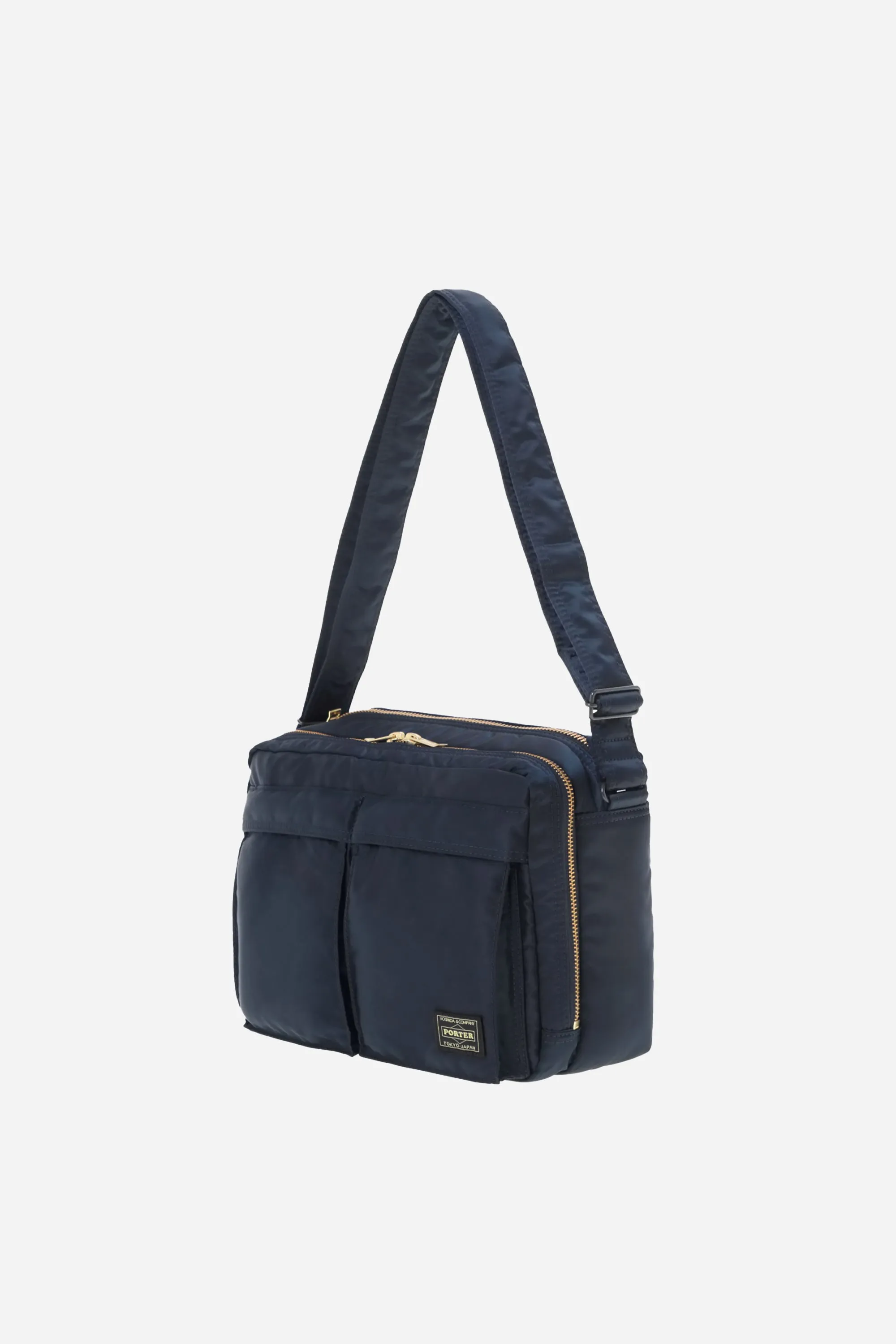 Tanker Sling Bag W Zip (L) Navy