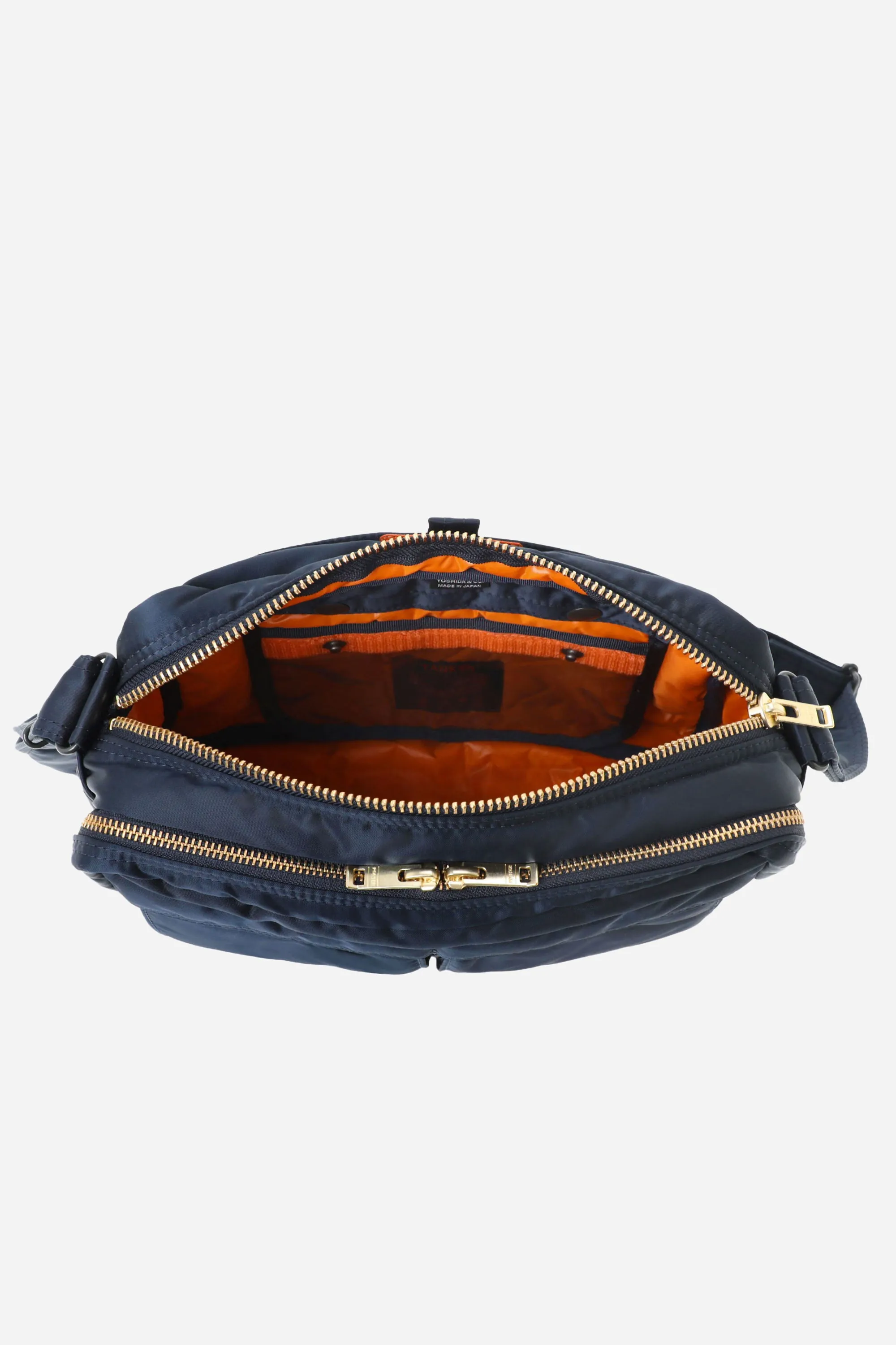 Tanker Sling Bag W Zip (L) Navy